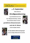 Plakat Dirndlgwandsonntag 2012