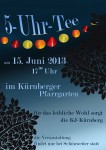 5-Uhr-Tee am 15. Juni in Kürnberg