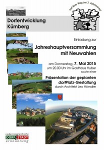 Dorfentwicklung Jahreshauptversammlung