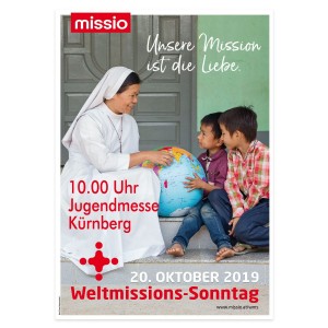 Plakat Weltmisssionssonntag 2019