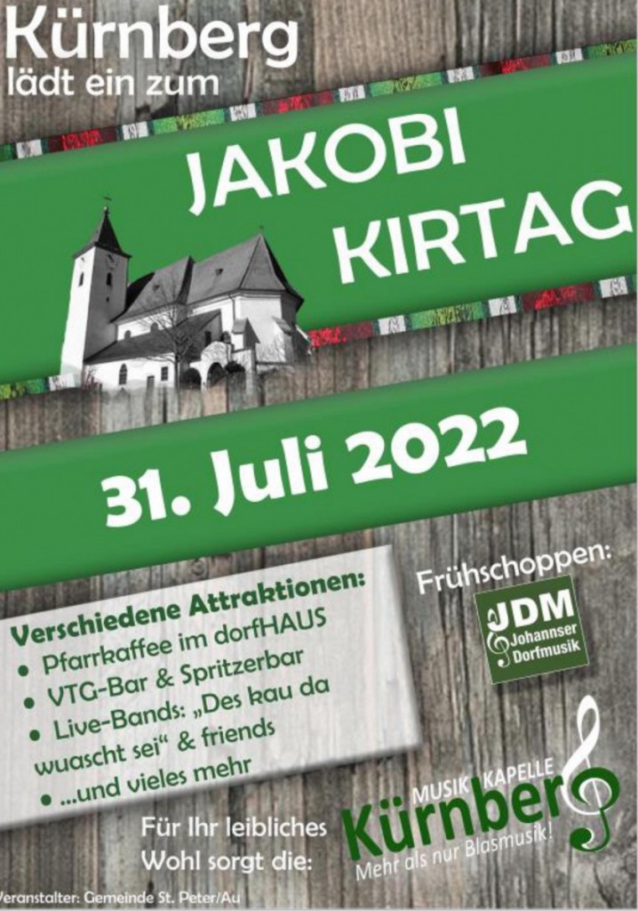 Jakobikirtag Kürnberg am 31.07.2022